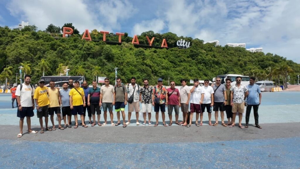 Corporate MICE group in Pattaya Thailand during Exotic Travel Spirit tour
